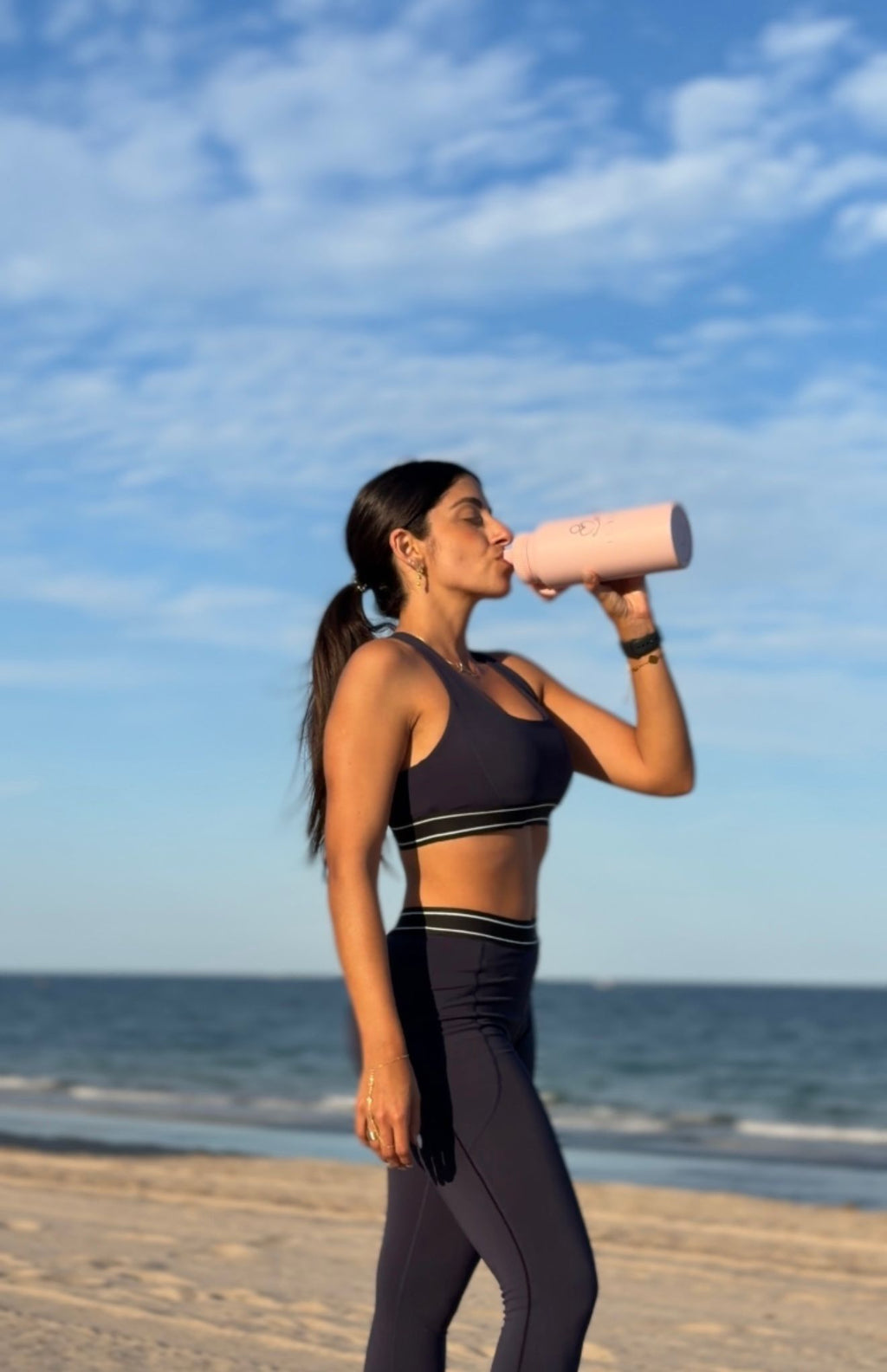 Contrast High Waist Performance Leggings