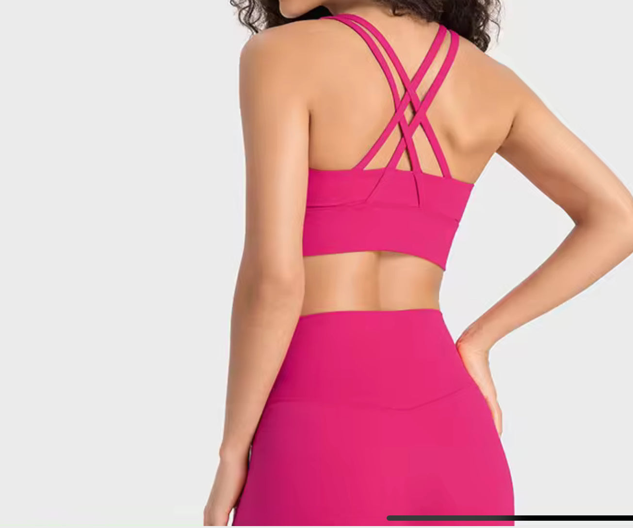 StrappyFit Yoga Bra