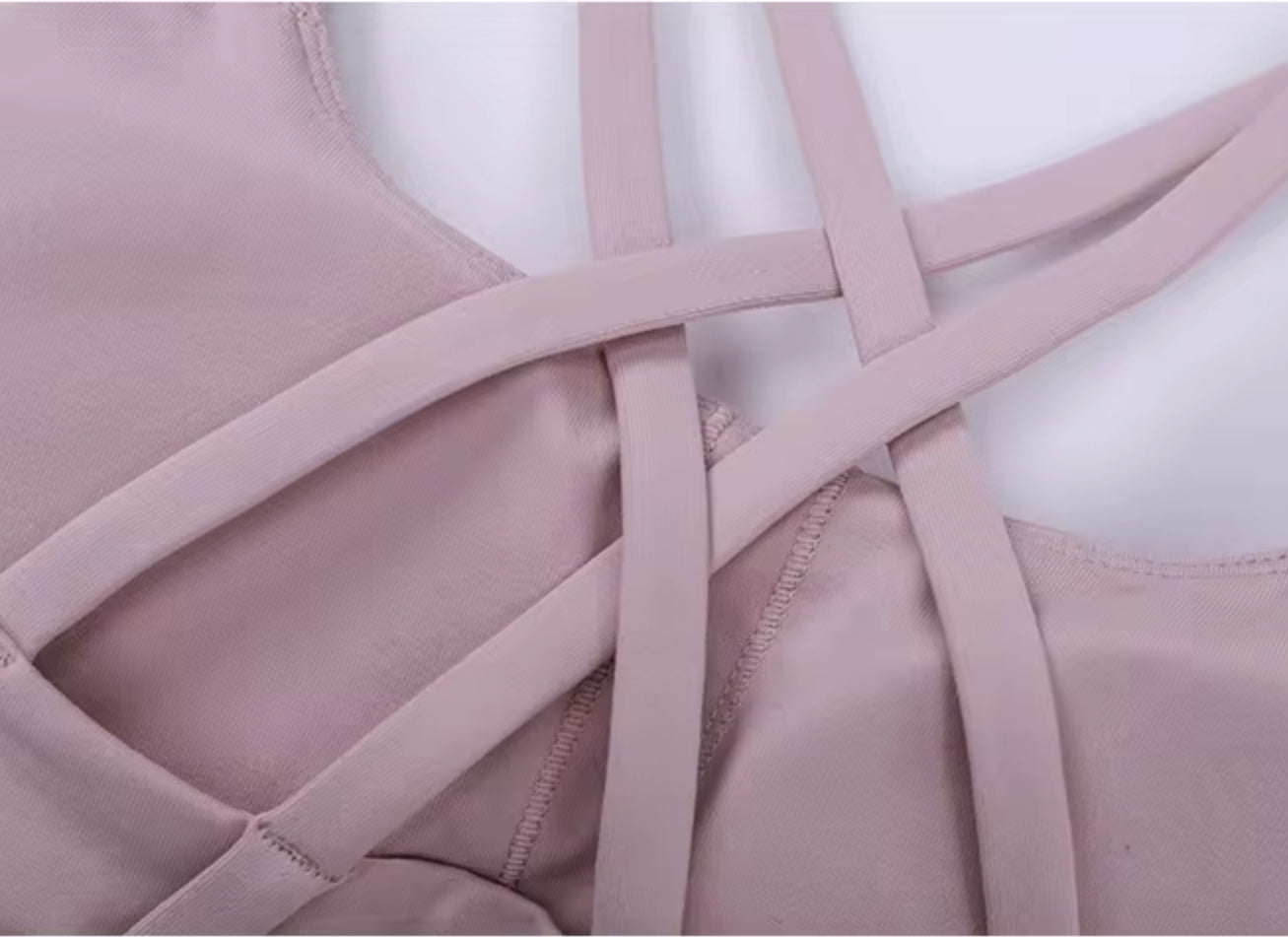 StrappyFit Yoga Bra