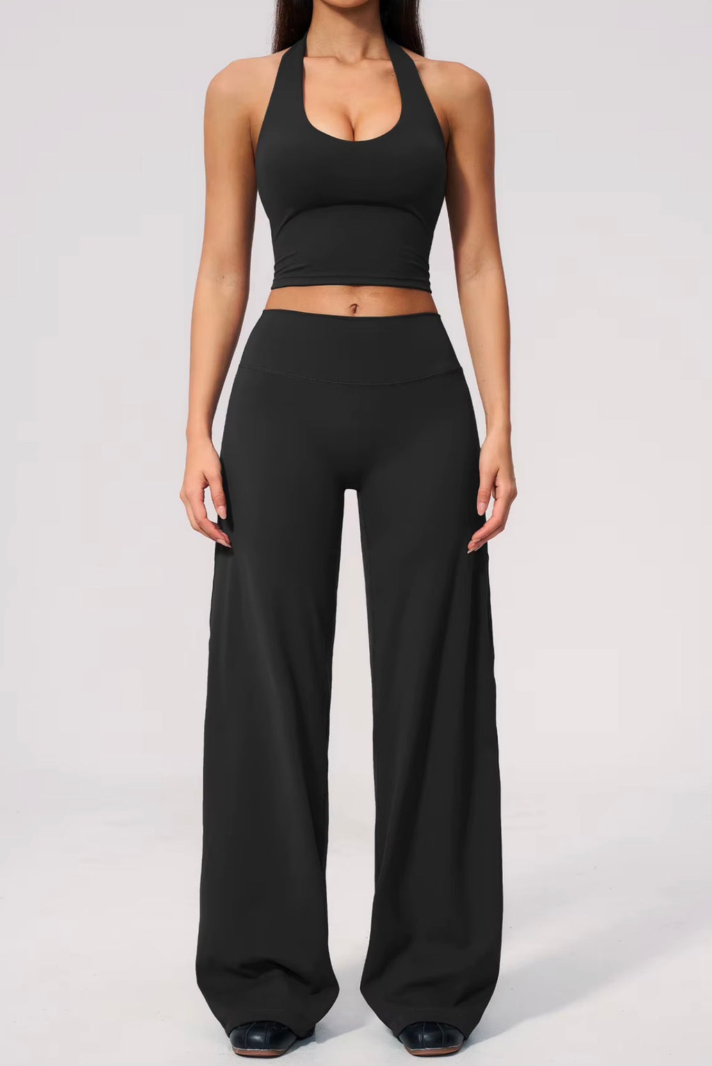 Sculpt Back Crew Top