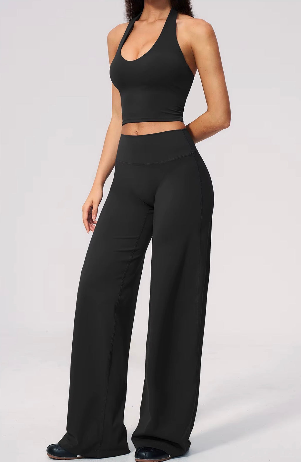 Sculpt Back Crew Top