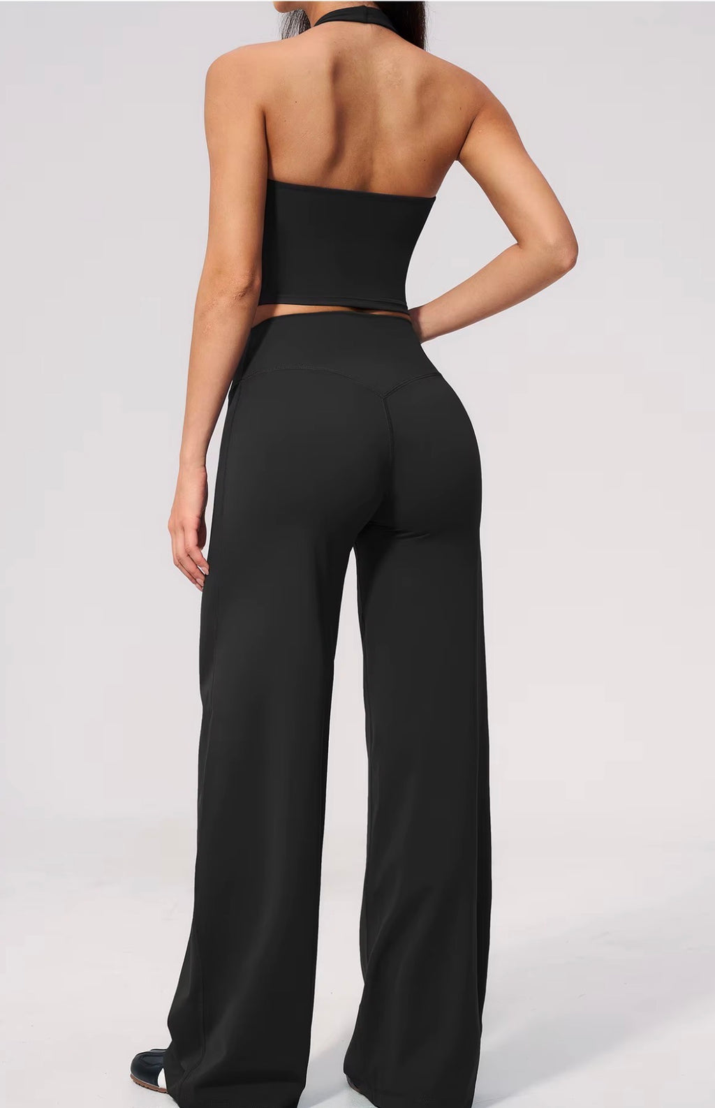 Sculpt Back Crew Top