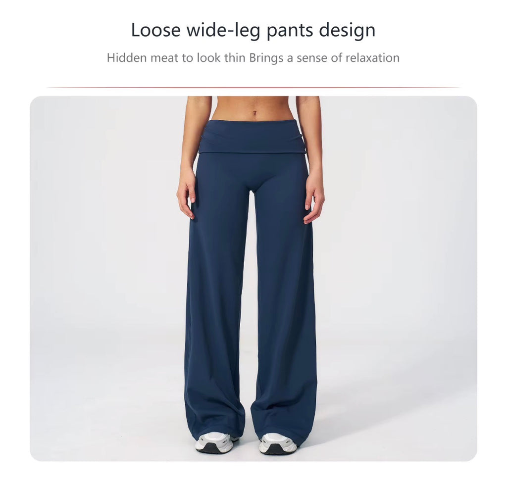 Loose Wide-Leg Pants