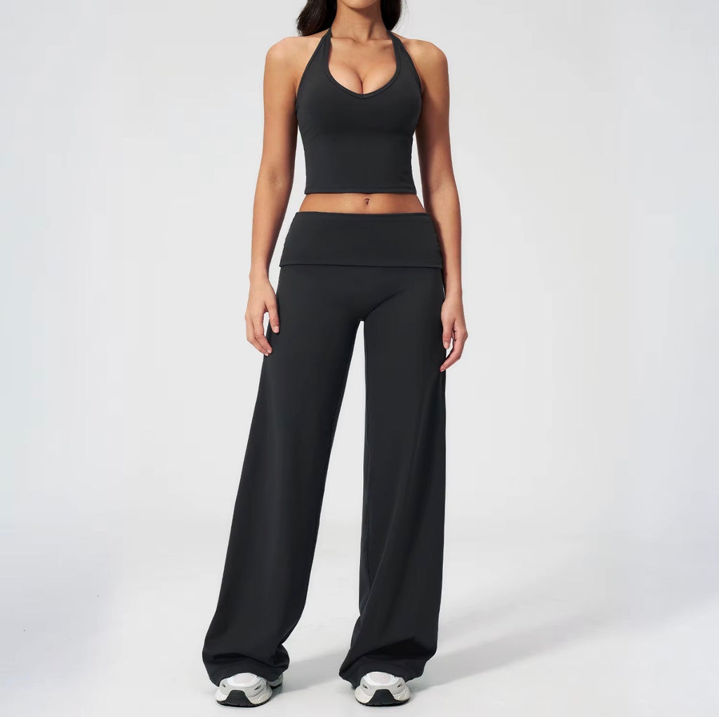 Sculpt Back Crew Top
