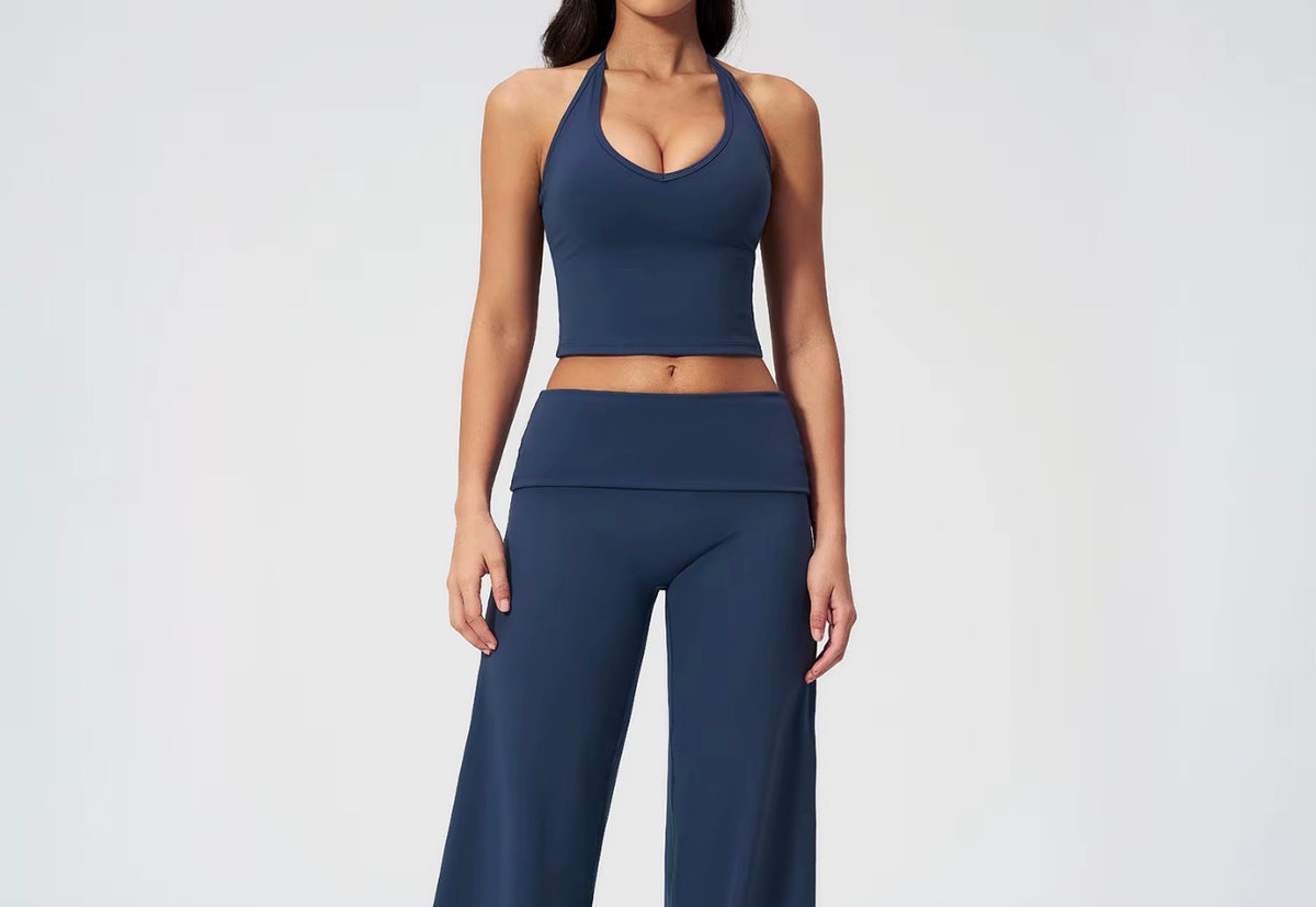 Sculpt Back Crew Top