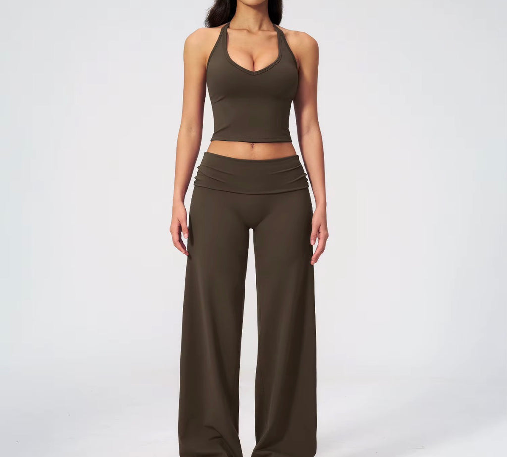 Loose Wide-Leg Pants
