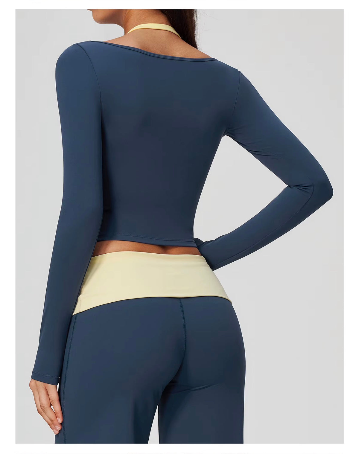 Flex Muse Long Sleeve Crop Top