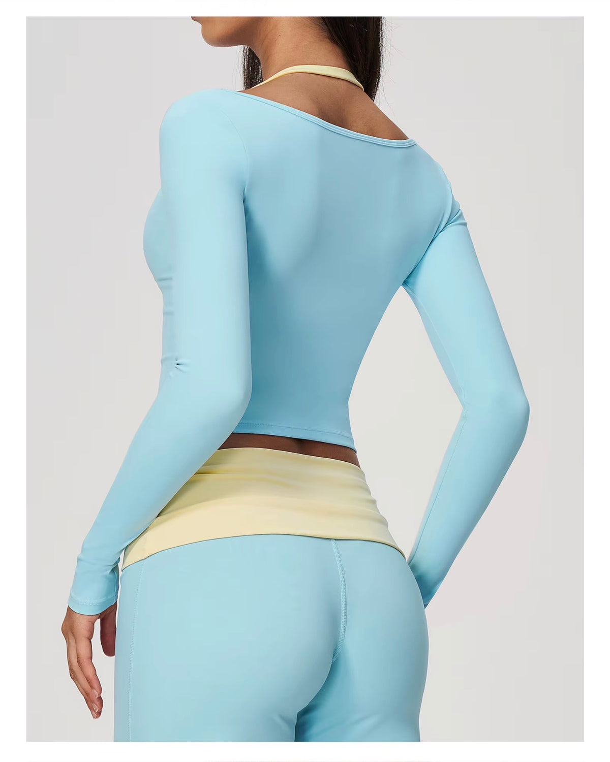 Flex Muse Long Sleeve Crop Top