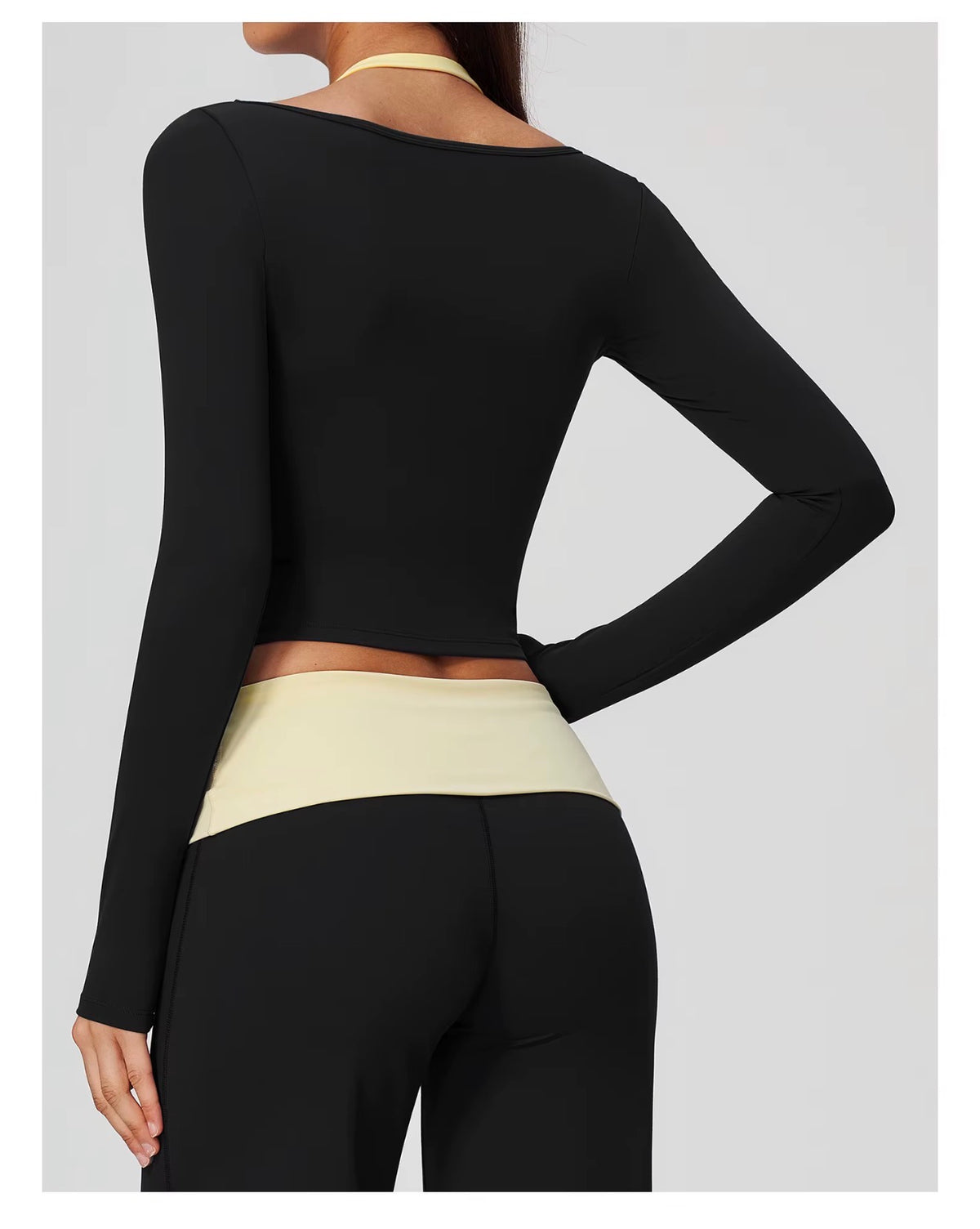 Flex Muse Long Sleeve Crop Top