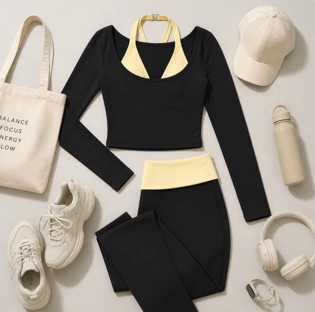 Flex Muse Long Sleeve Crop Top