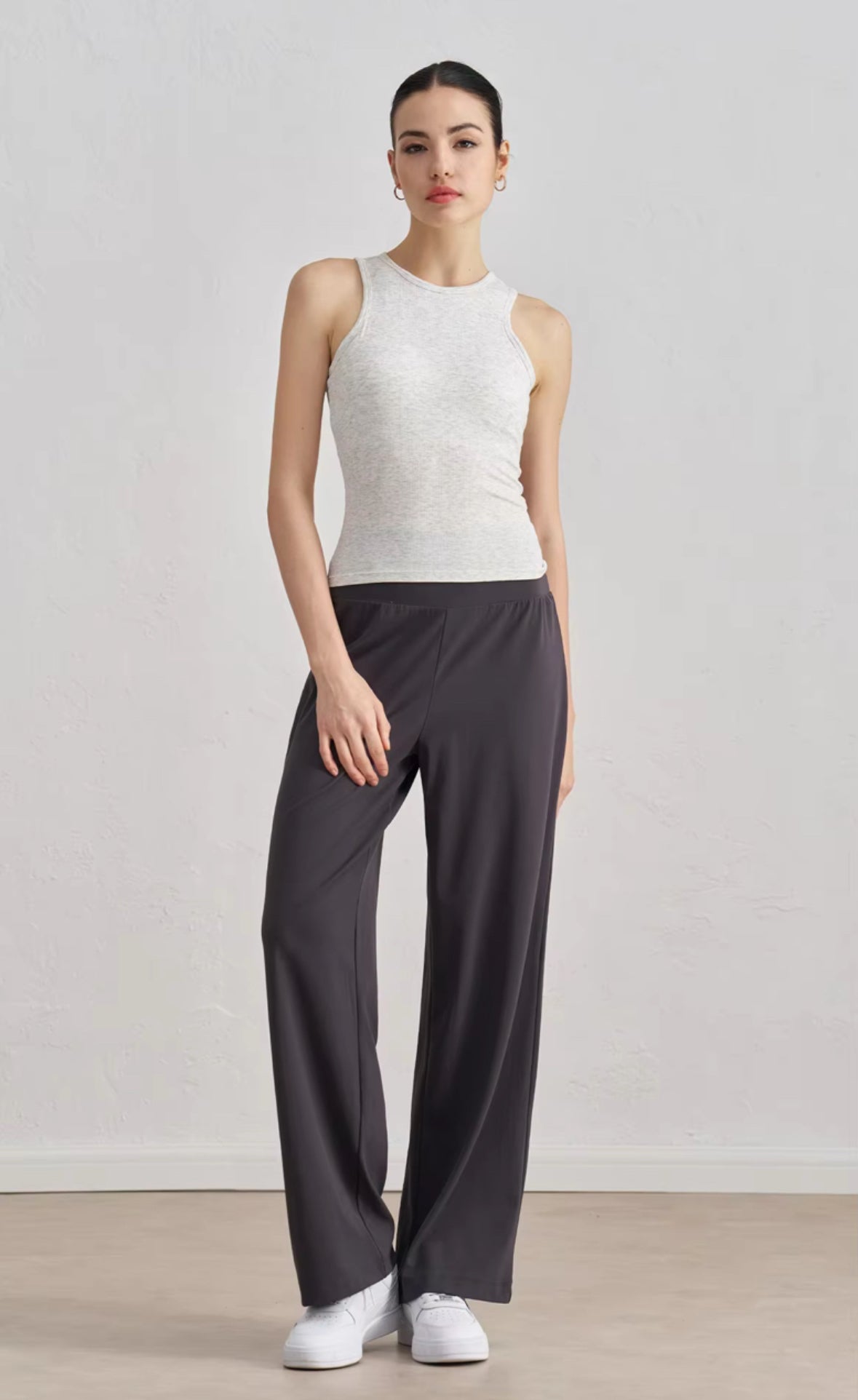 Slim-Fit Padded Gym Tank