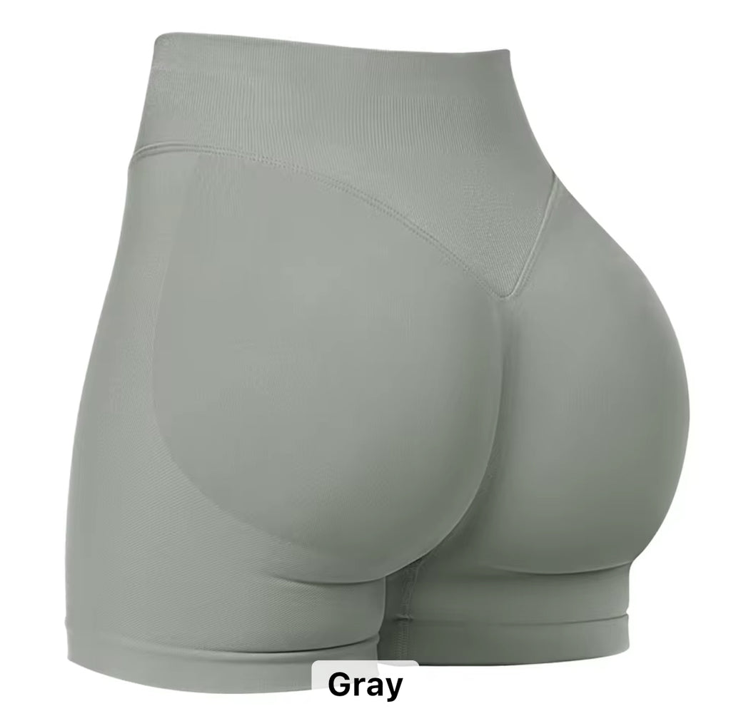 Mid Rise Sculpt Scrunch Shorts