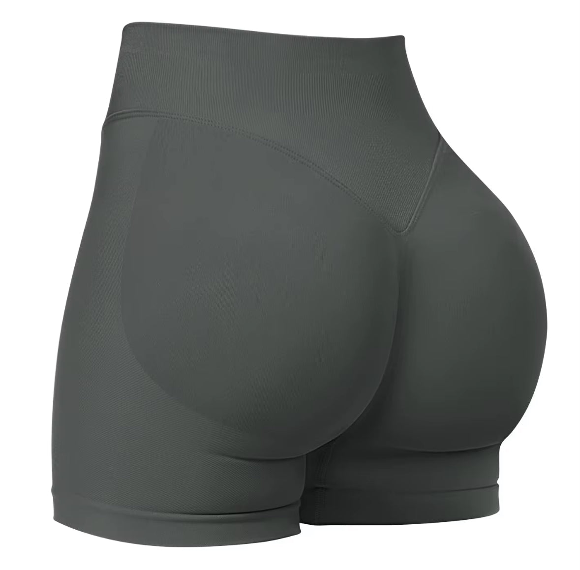 Mid Rise Sculpt Scrunch Shorts