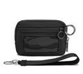 Mini Card Holder Zipper Wristlet KeyChain