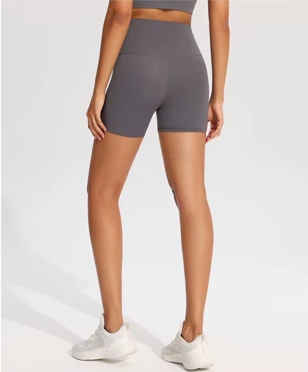 High-Waist Fitness Shorts