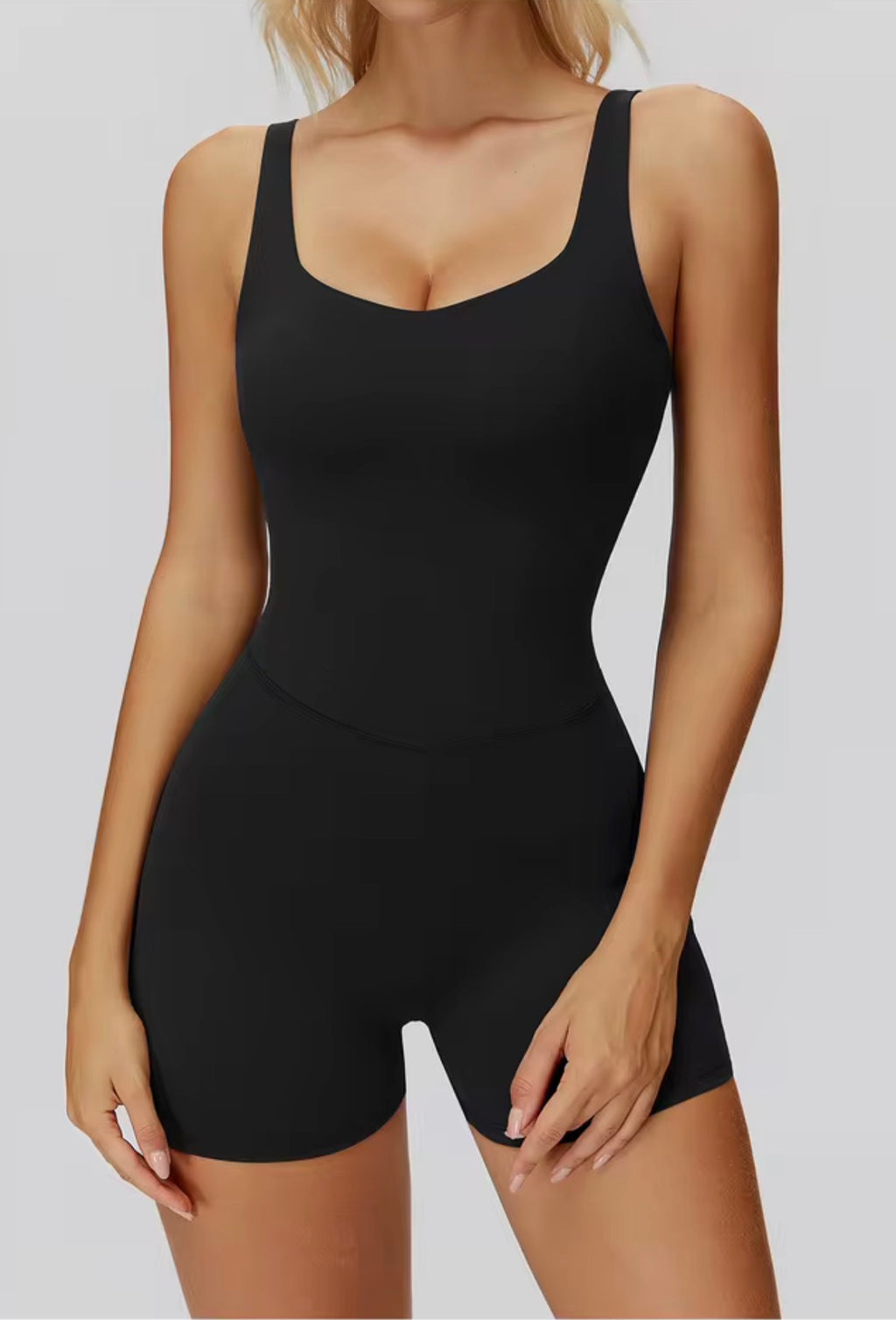 Active Curve Short JumpSuit