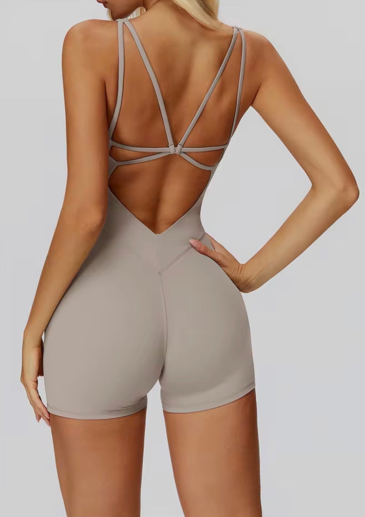 Active Curve Short JumpSuit