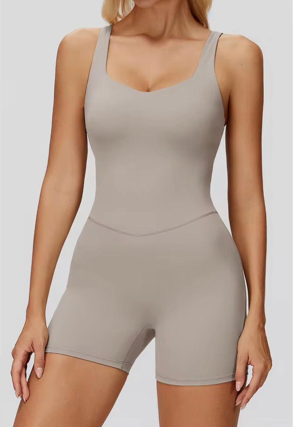 Active Curve Short JumpSuit