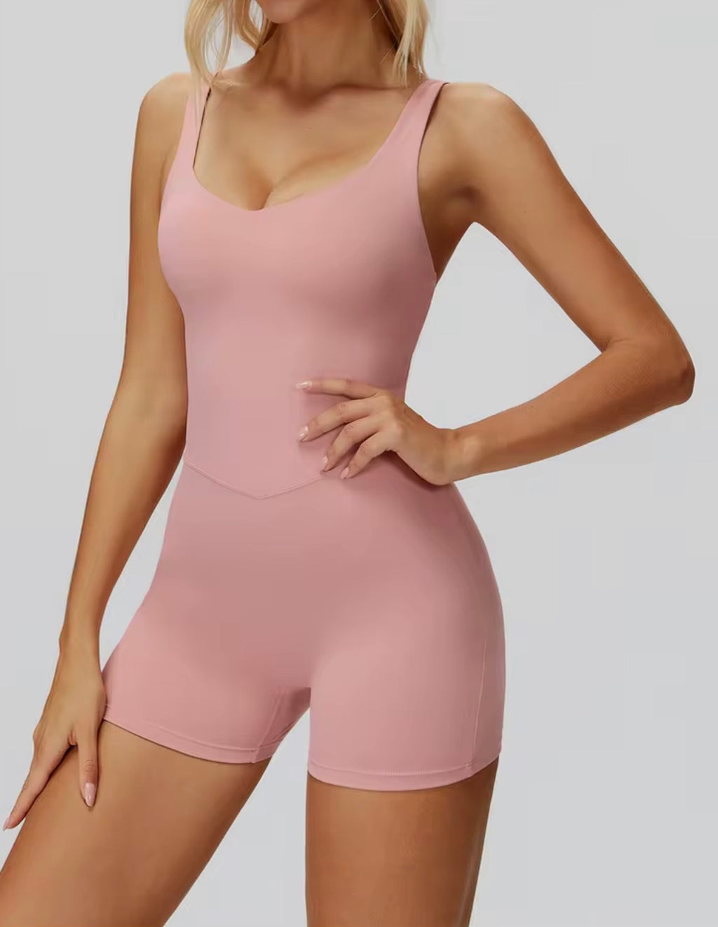 Active Curve Short JumpSuit