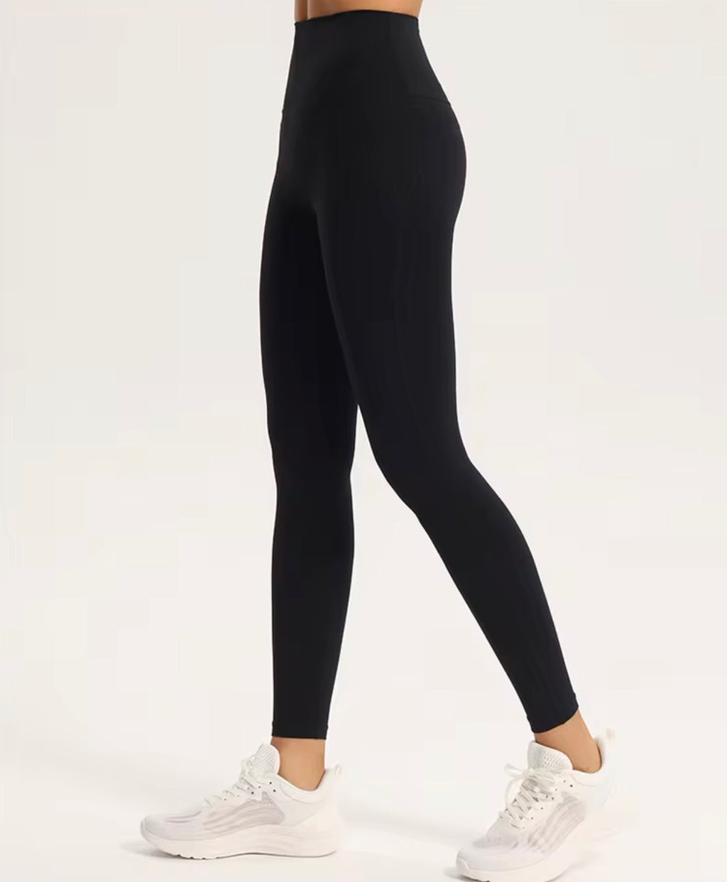 Peach Contour Crop Leggings