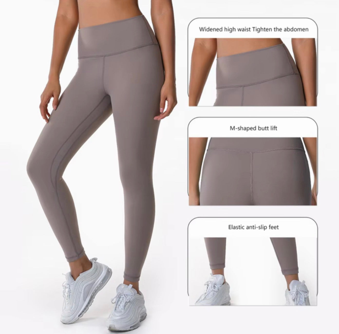 No Front Seam High Waist Leggings