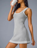 Cozy Waffle Fit Dress