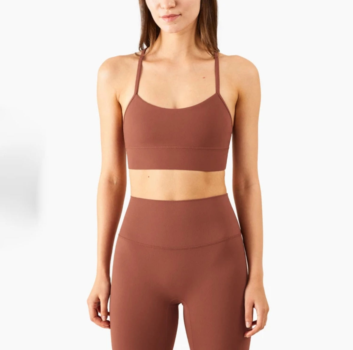 Y-Back Compression Sports Bra