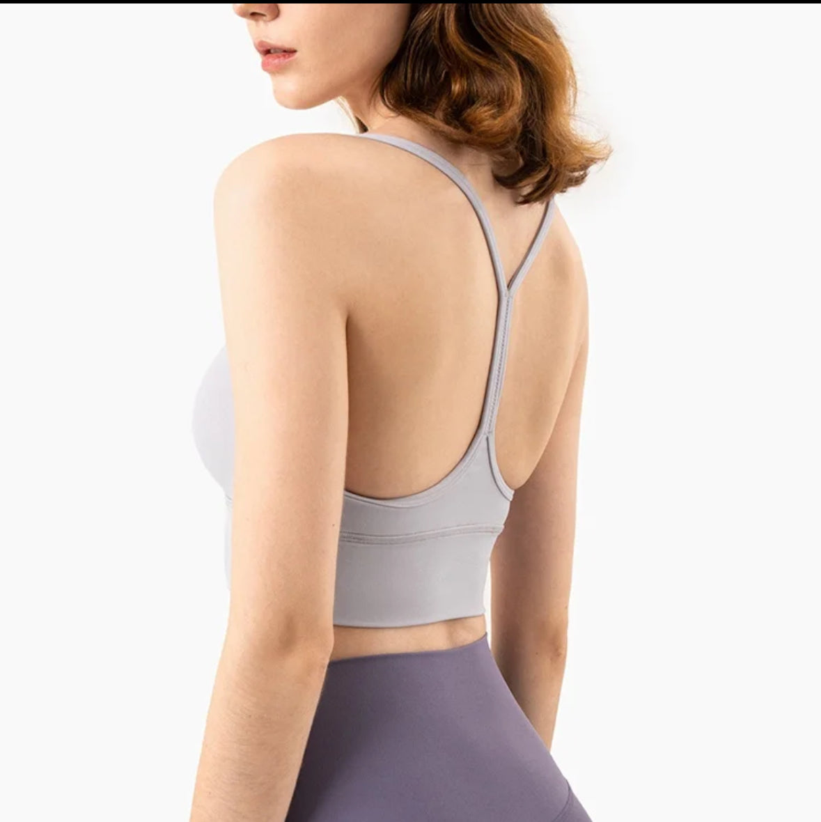 Y-Back Compression Sports Bra
