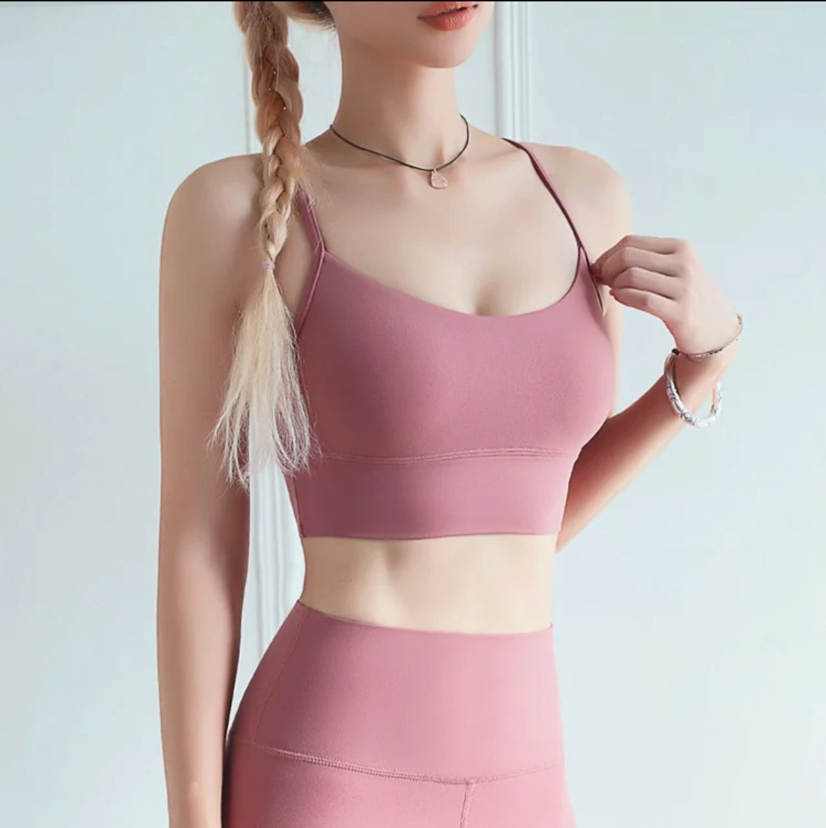 Y-Back Compression Sports Bra