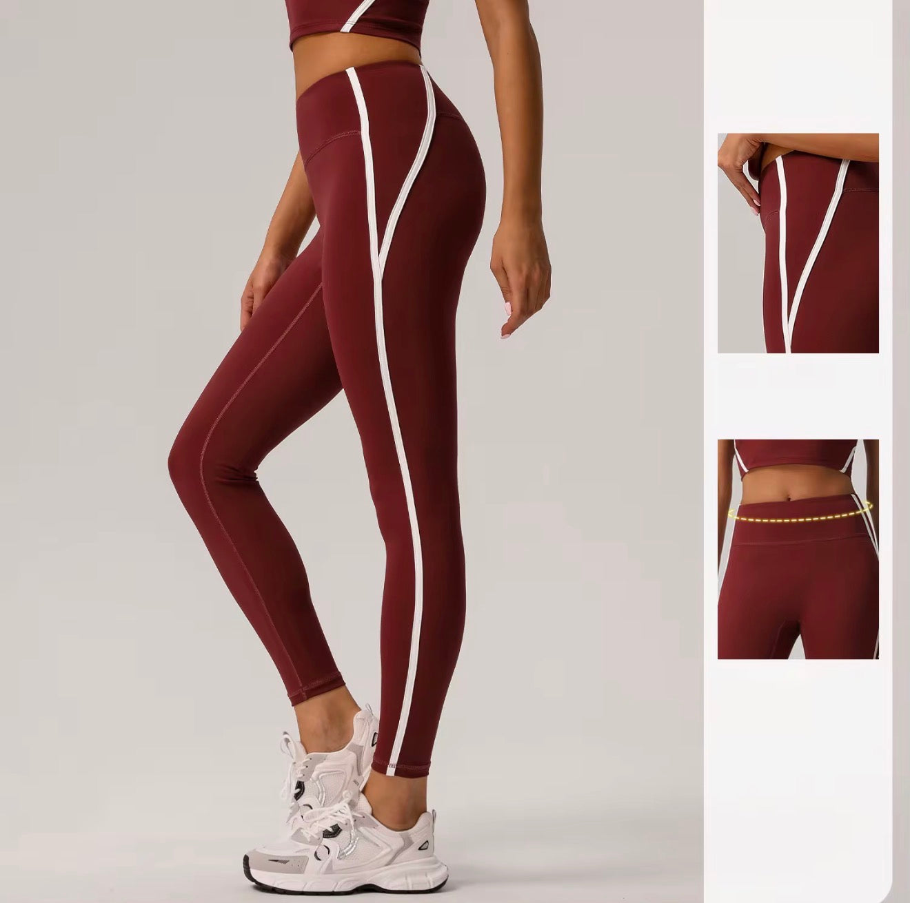 Sculpt Contour Contrast Nude Leggings