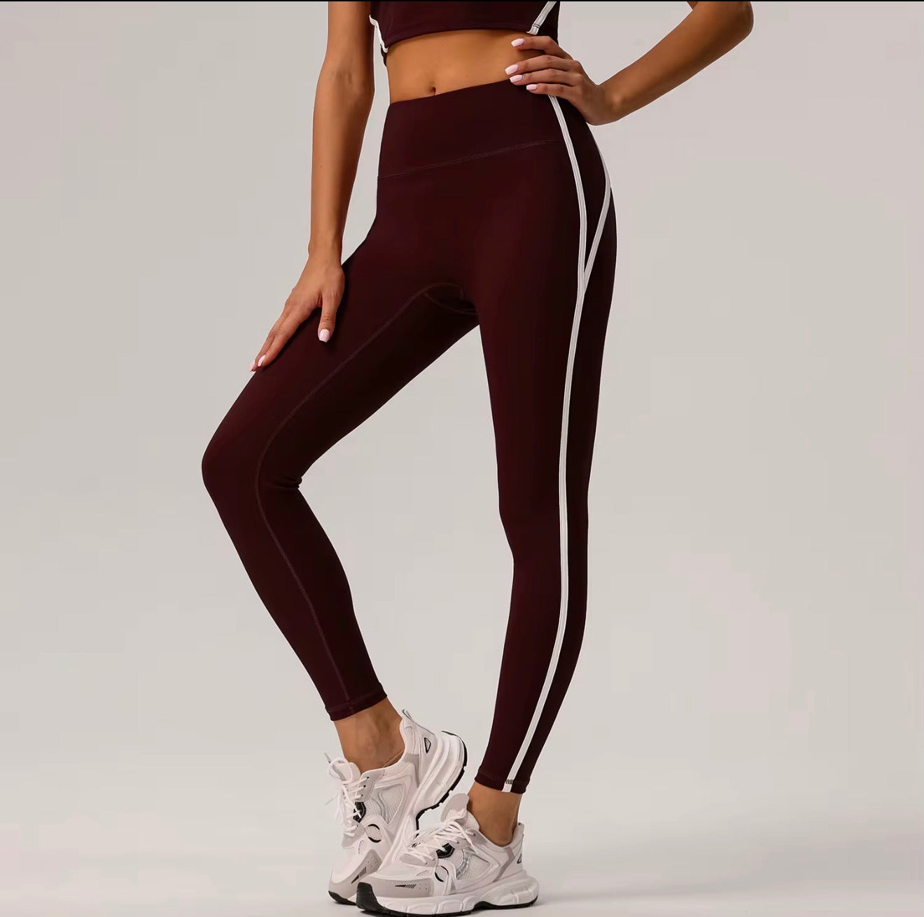 Sculpt Contour Contrast Nude Leggings