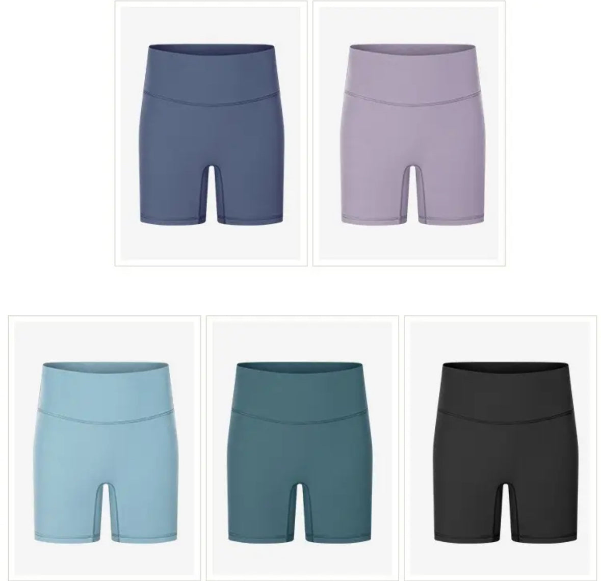 Seamless Stretch Gym Shorts