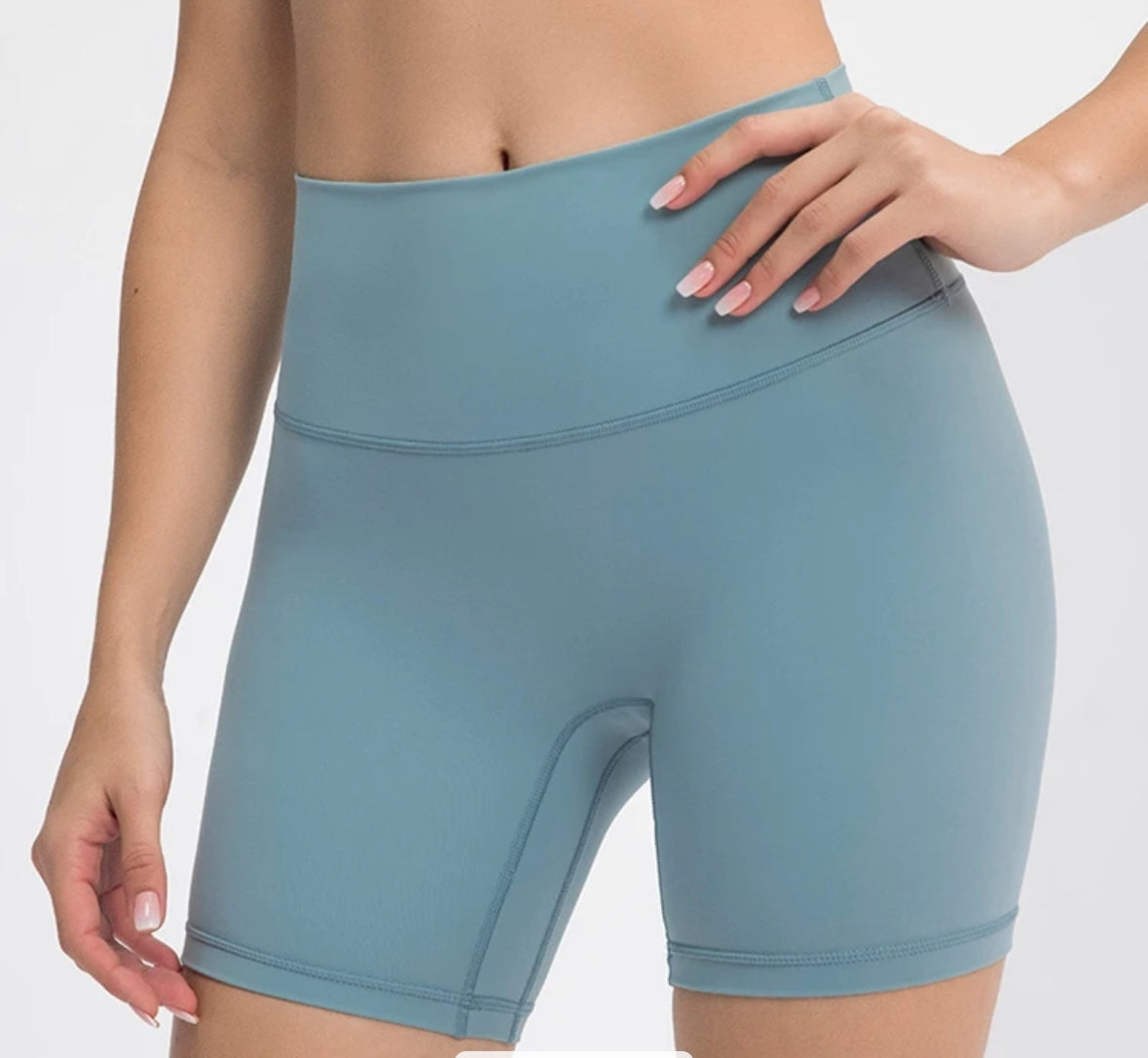 Seamless Stretch Gym Shorts