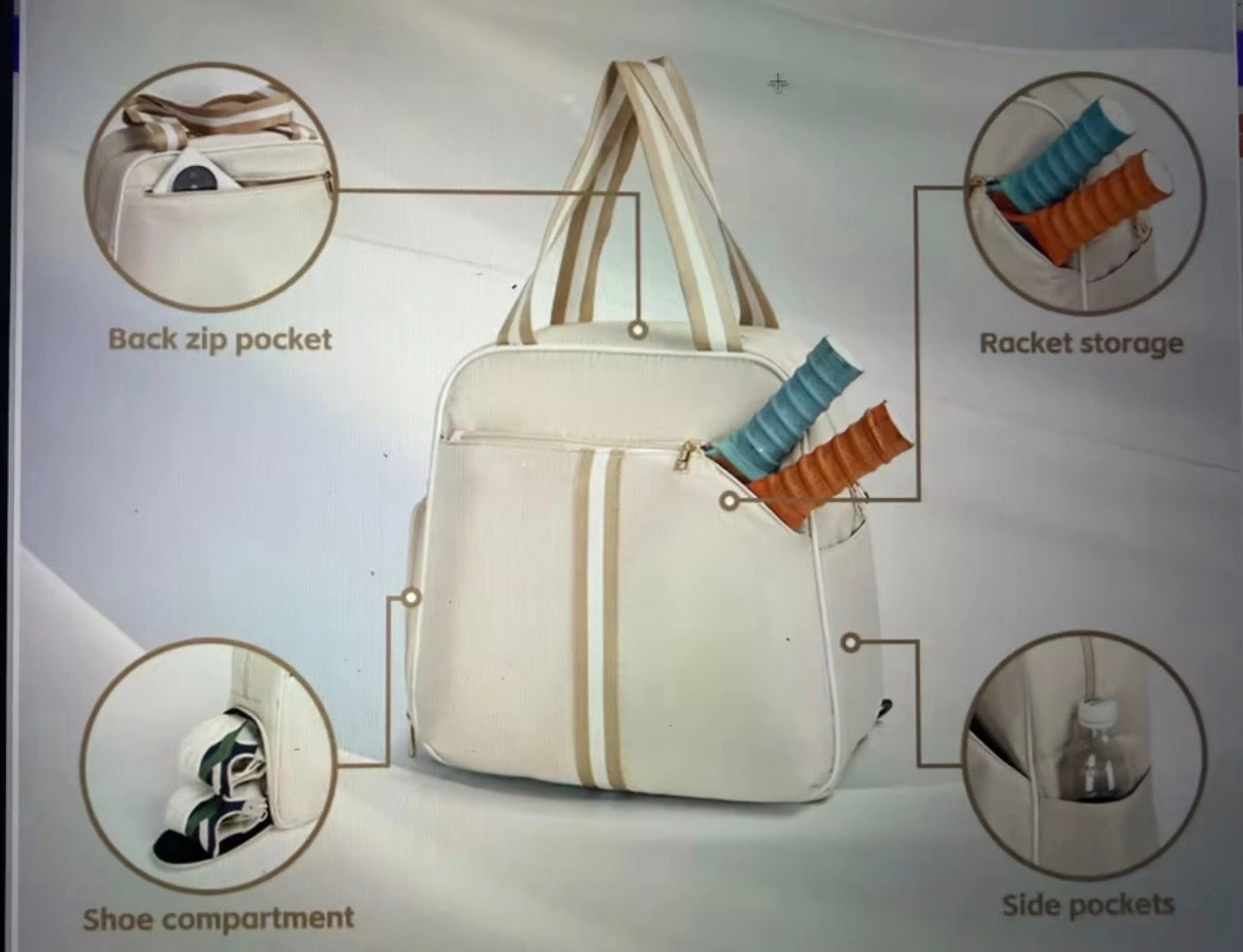 CourtCarry Pickleball Bag