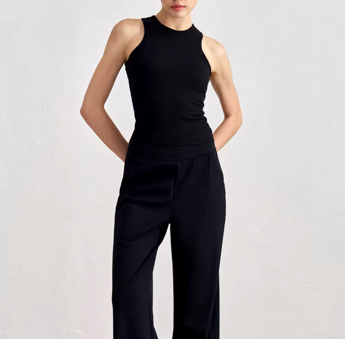 Slim-Fit Padded Gym Tank