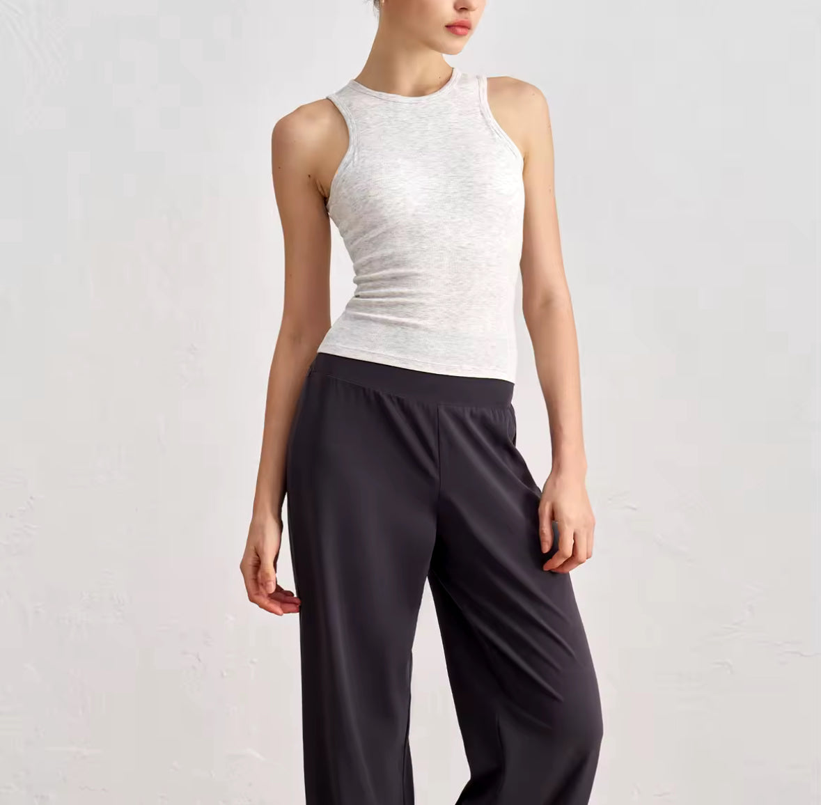 Slim-Fit Padded Gym Tank