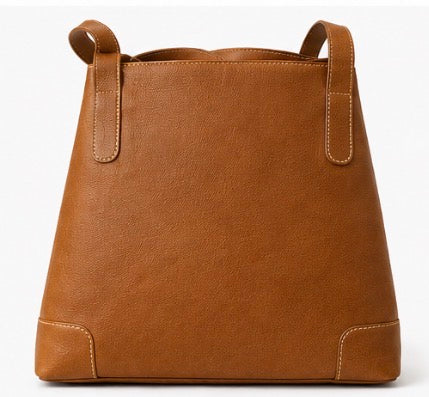 Classic Luxe Leather Tote Bag