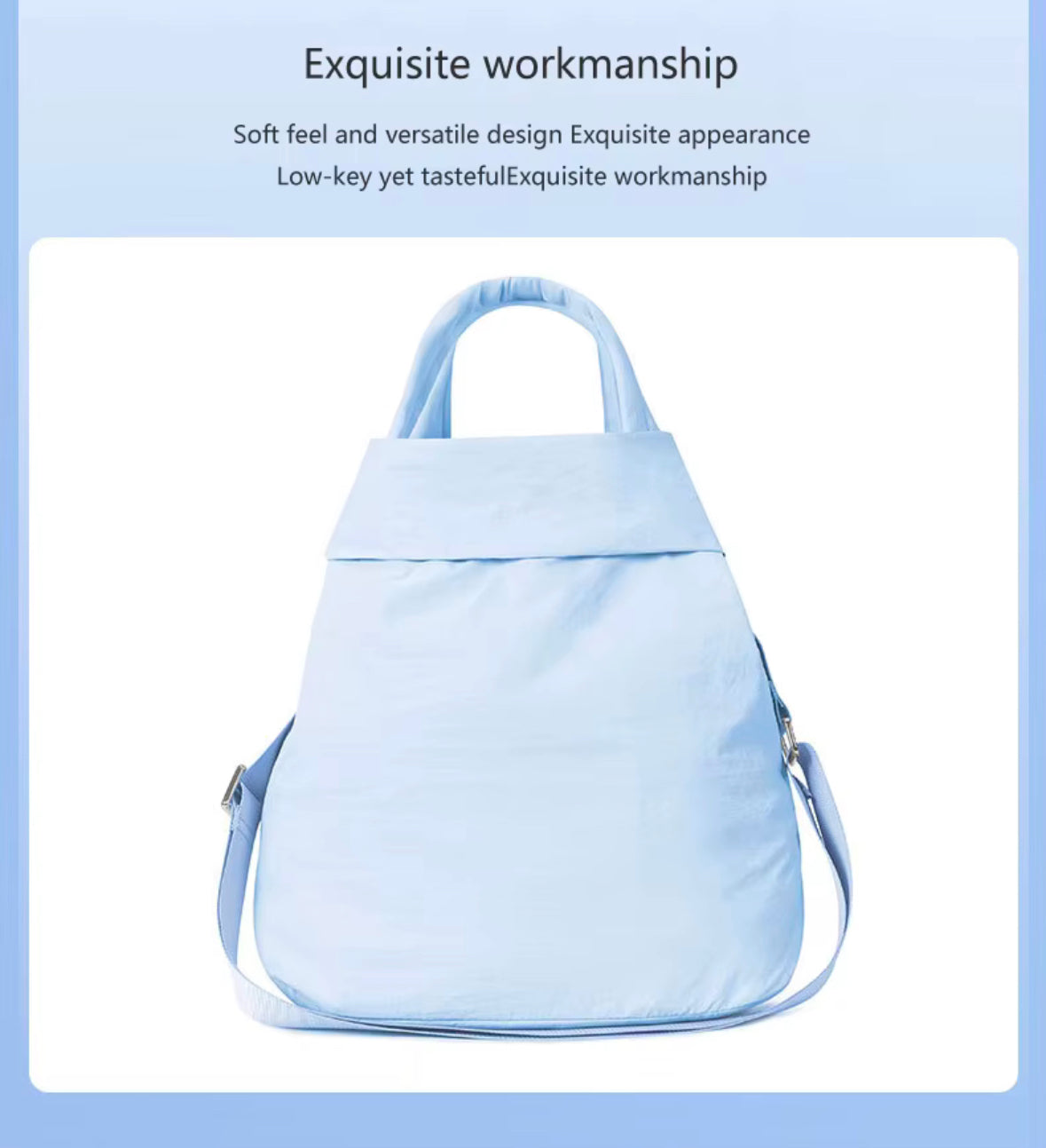 CloudFlex Convertible Tote Bagpack