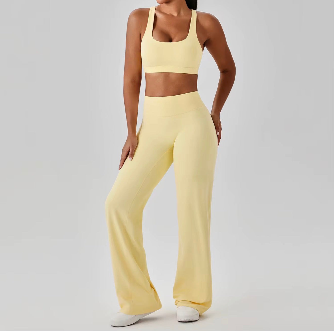 FlexFlox High Waist Straight Leg Pants