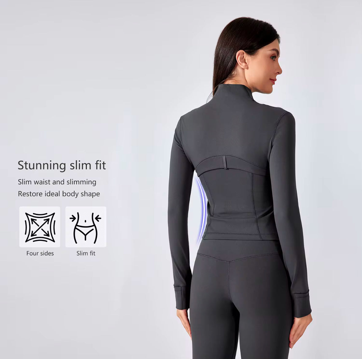 Sculpt Zip-Up Performance Jacket