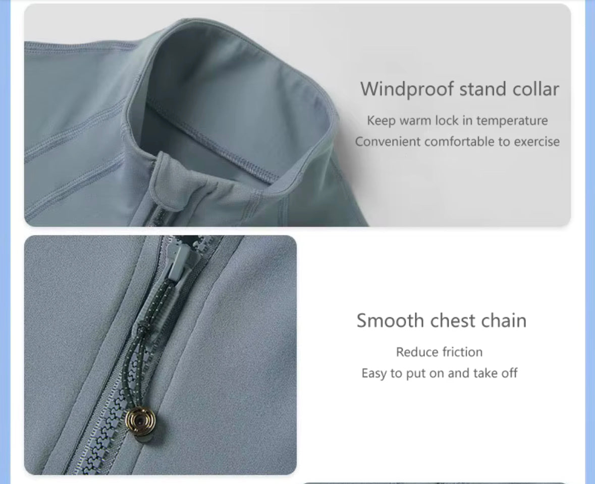 Sculpt Zip-Up Performance Jacket