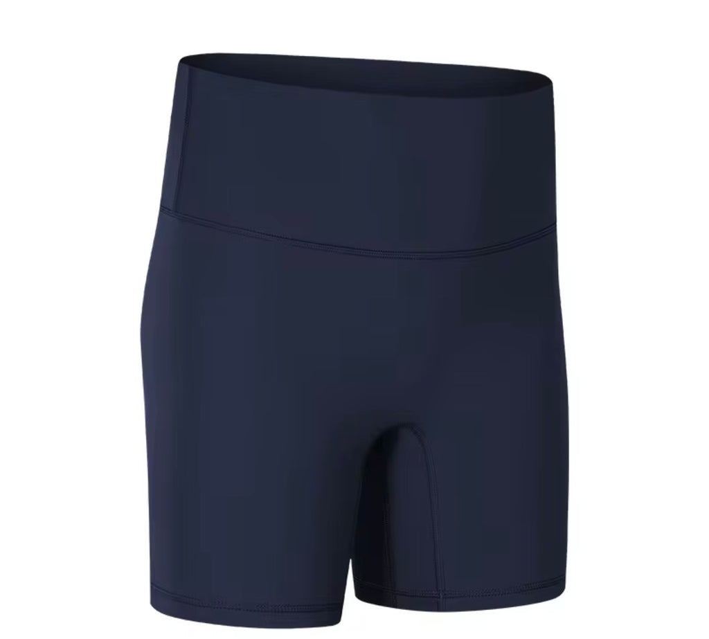 High-Waist Fitness Shorts