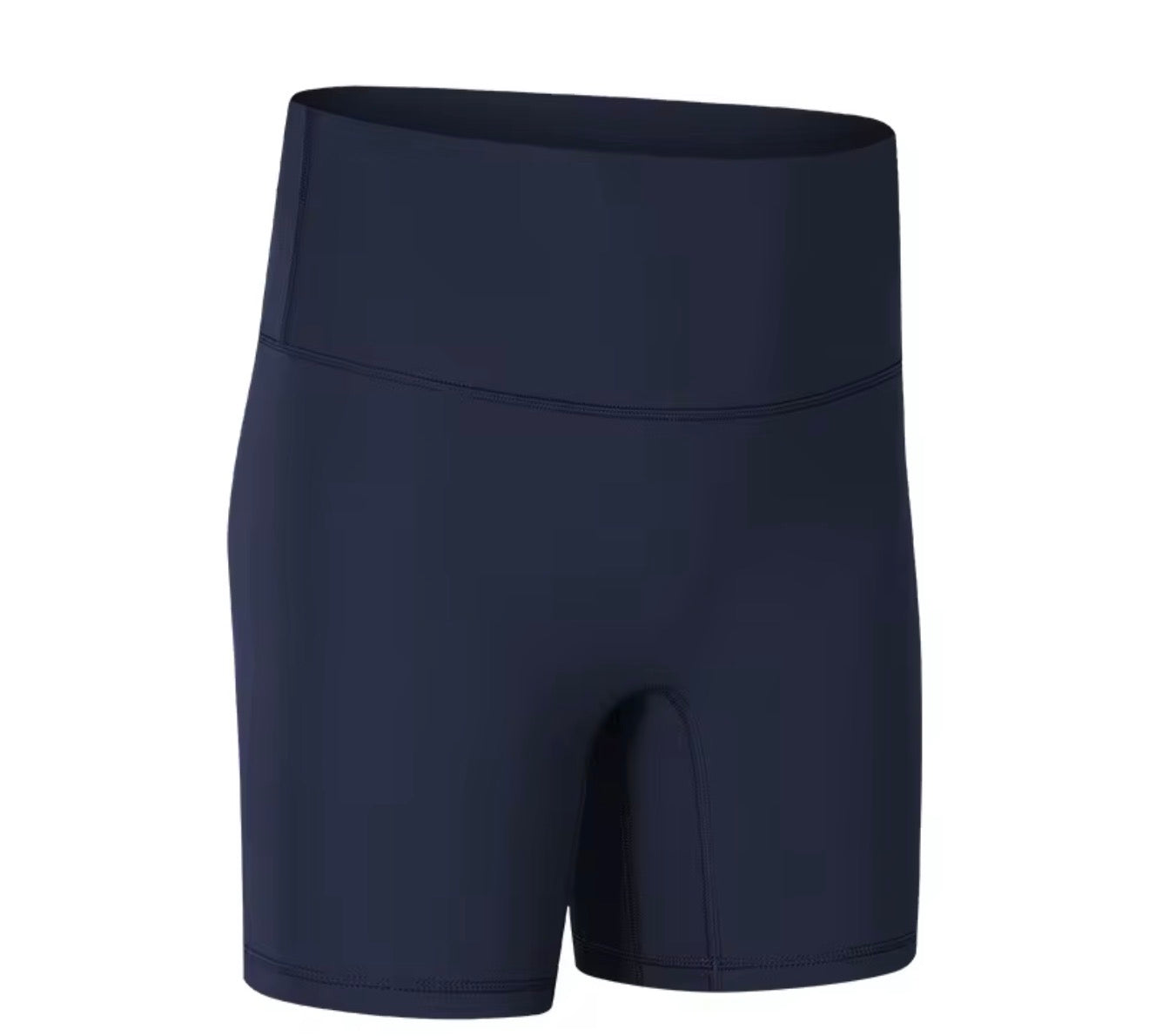 High-Waist Fitness Shorts