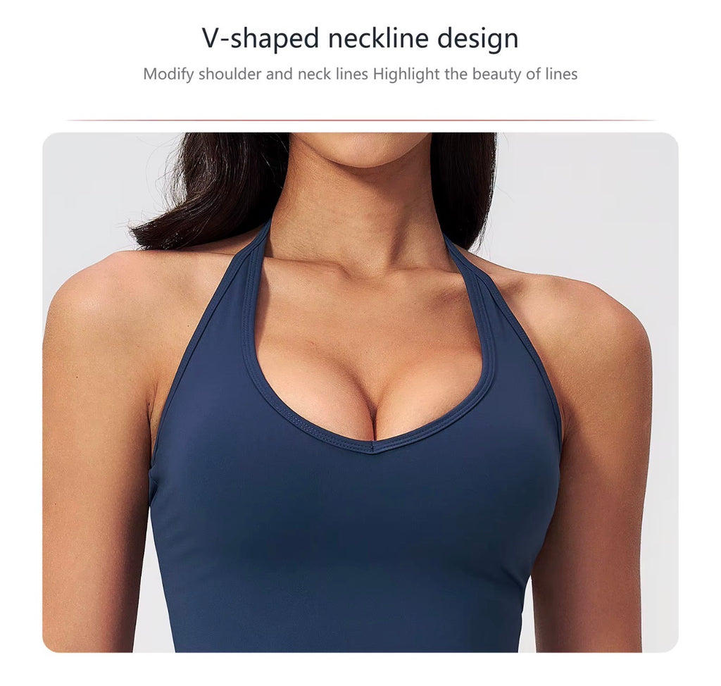 Sculpt Back Crew Top