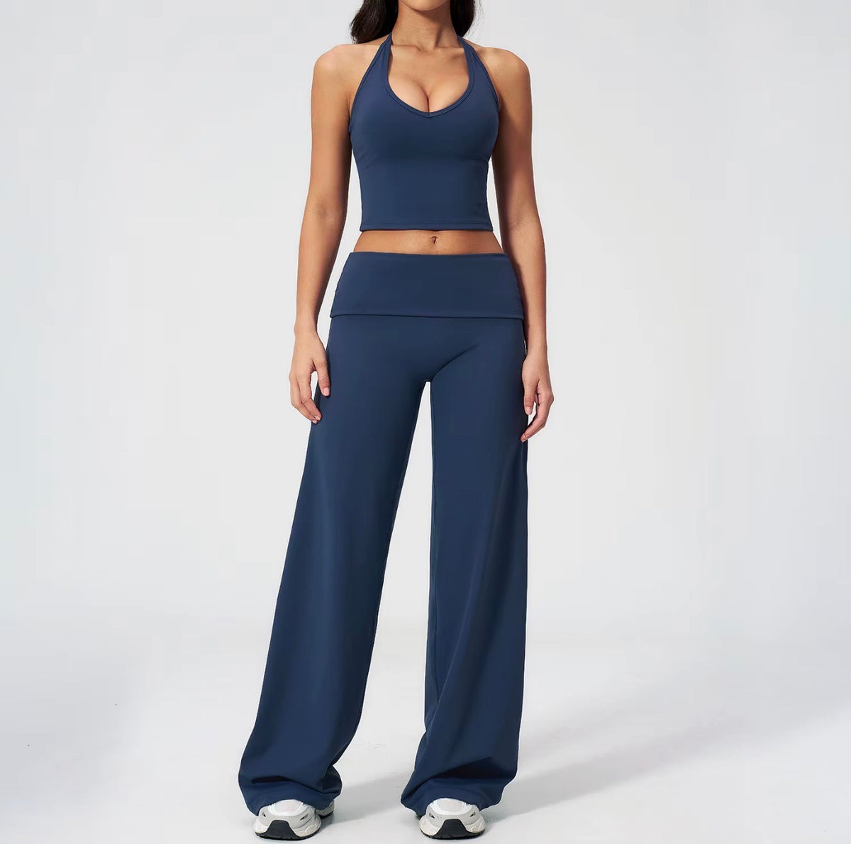 Sculpt Back Crew Top