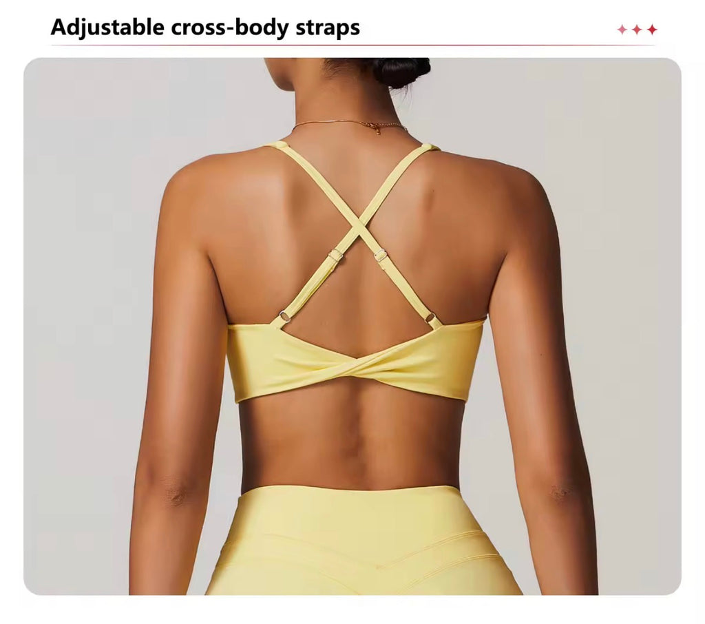 Flex Cross Adjustable Sports Bra