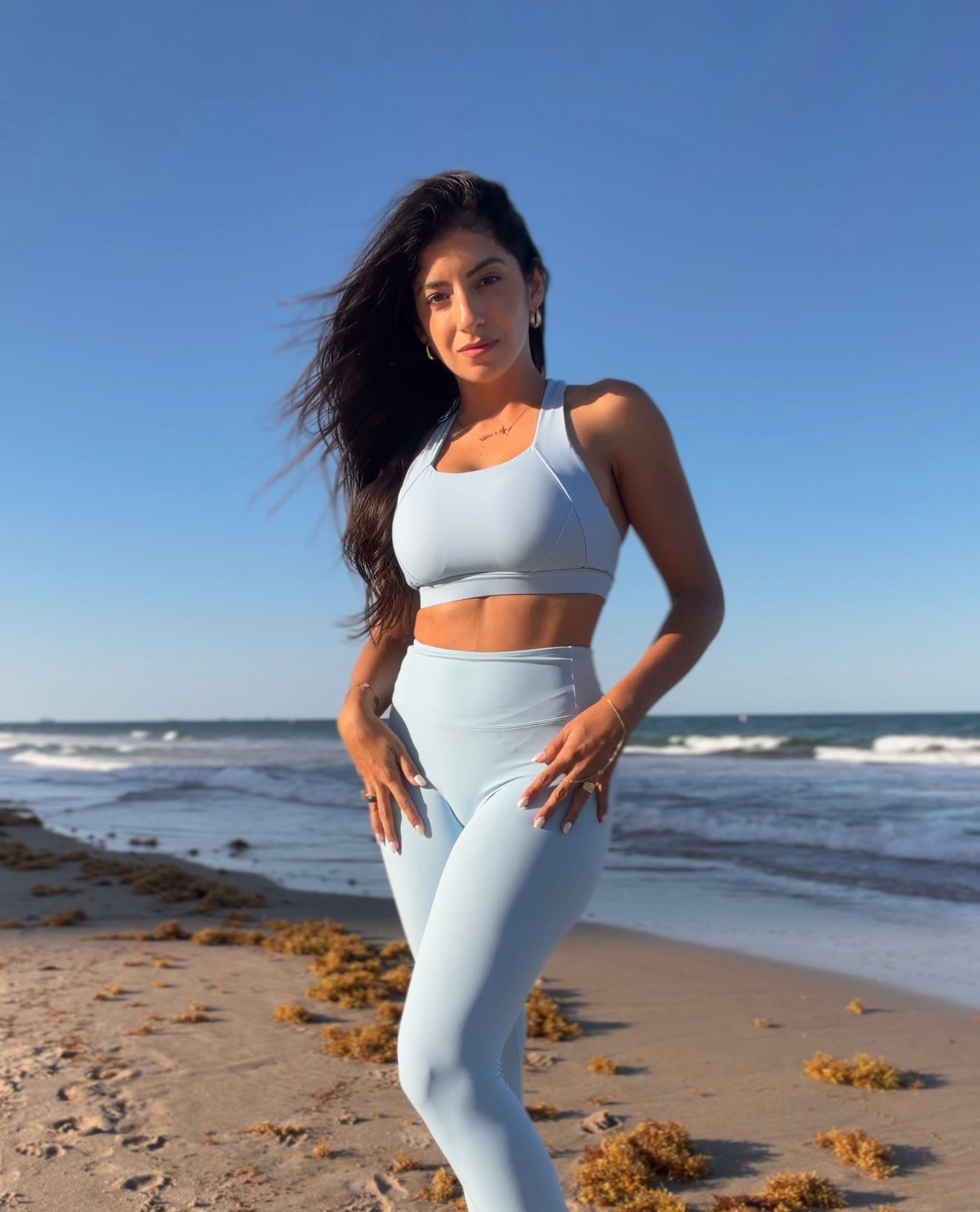 Full Cover Cross Back Sports Bra