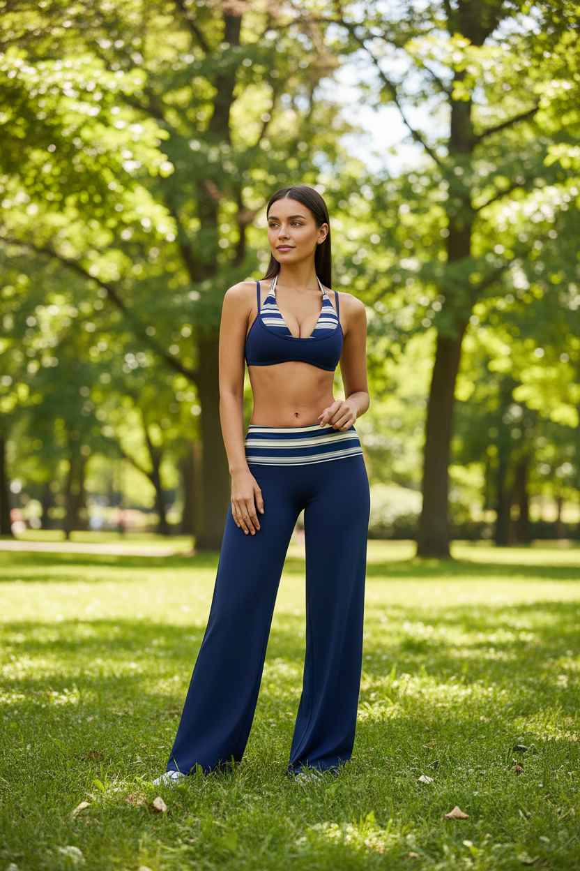Model at the park